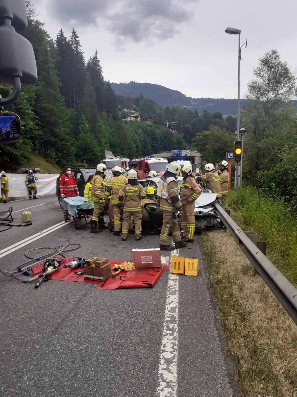 04.07.2021-Verkehrsunfall-Schwarzach-©Ff-Schwarzach-1