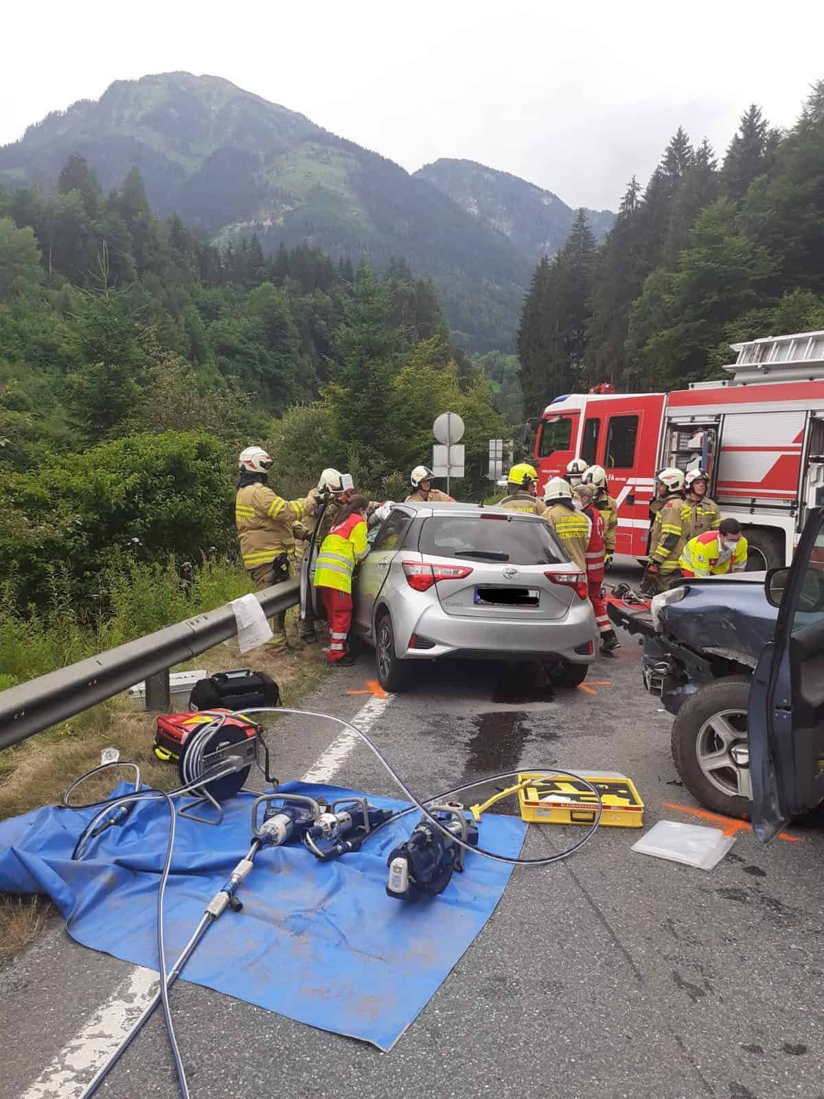04.07.2021-Verkehrsunfall-Schwarzach-©Ff-Schwarzach-5