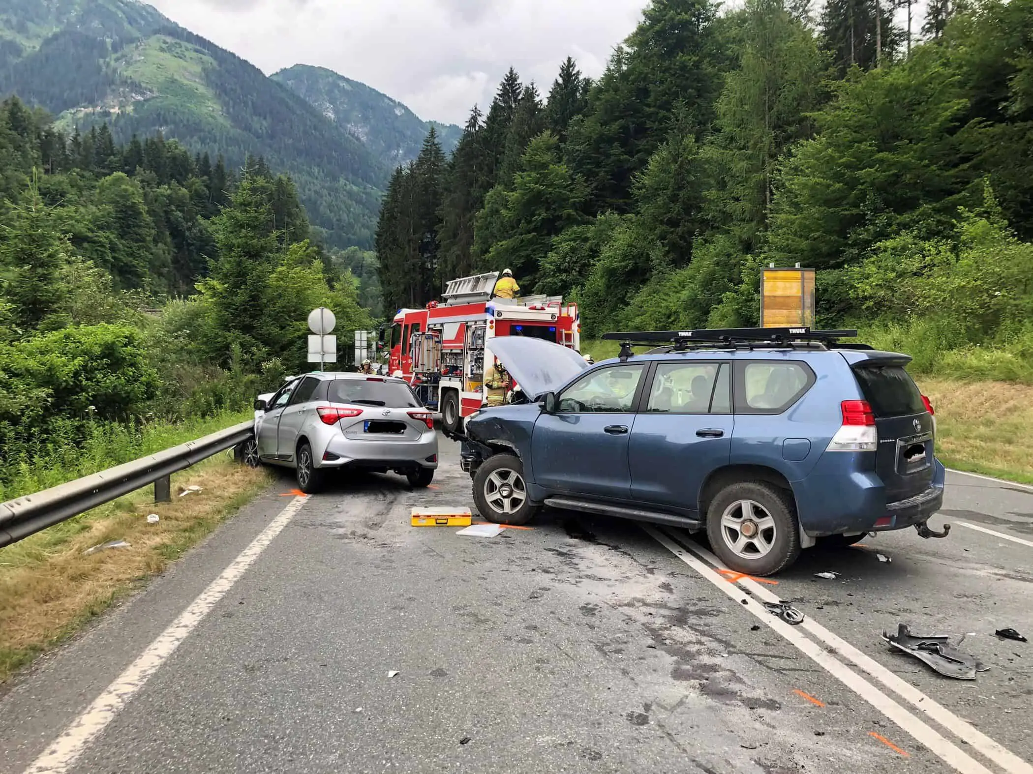 Schwerer Verkehrsunfall Auf Der B311 In Schwarzach ...