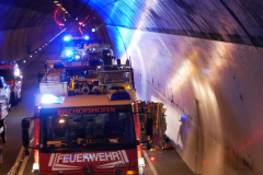 Feuerwehr Tunnelübung 2023