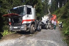LKW-Unfall in Großarl