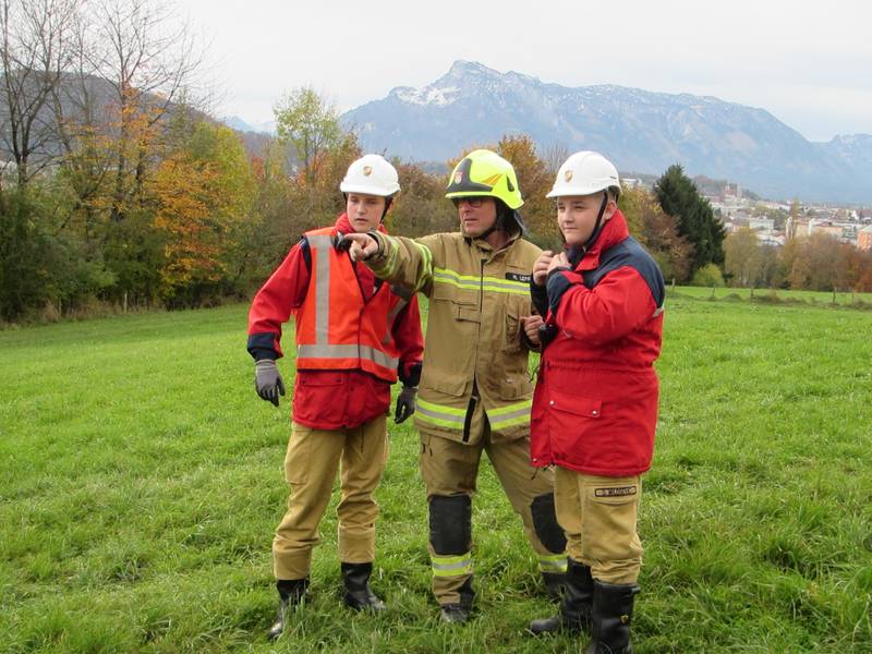 Übung der Feuerwehrjugend Salzburg 02