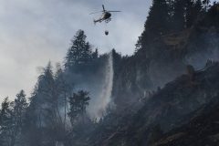 Waldbrand Hüttschlag