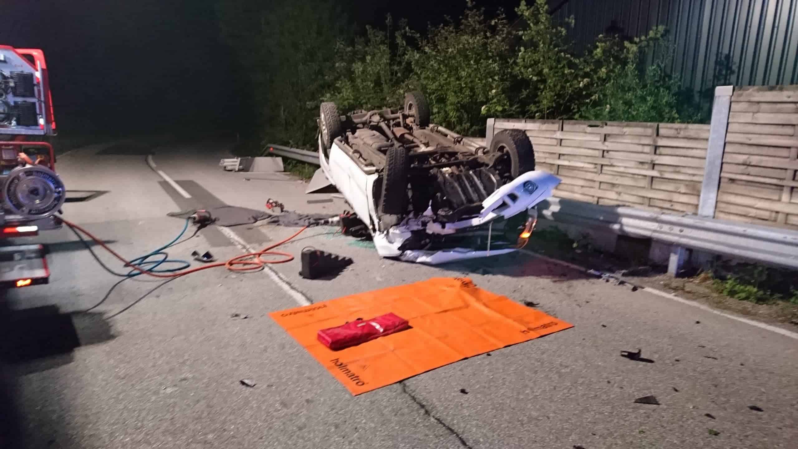 Schwerer Verkehrsunfall in Thalgau