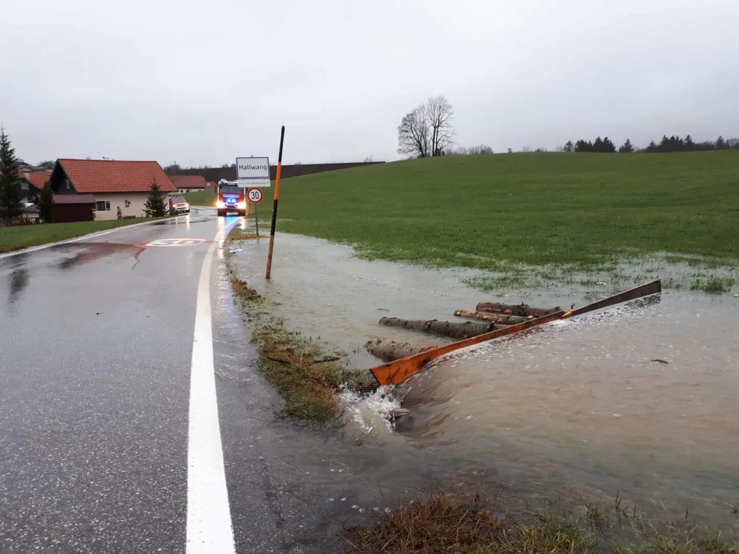 Unwettereinsätze am 24 Dezember im Land Salzburg