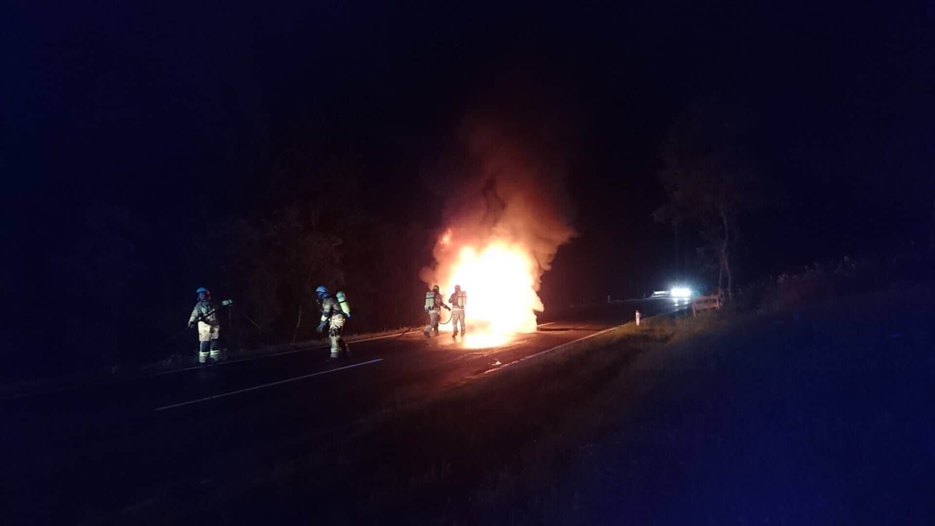 Fahrzeugbrand in Tamsweg