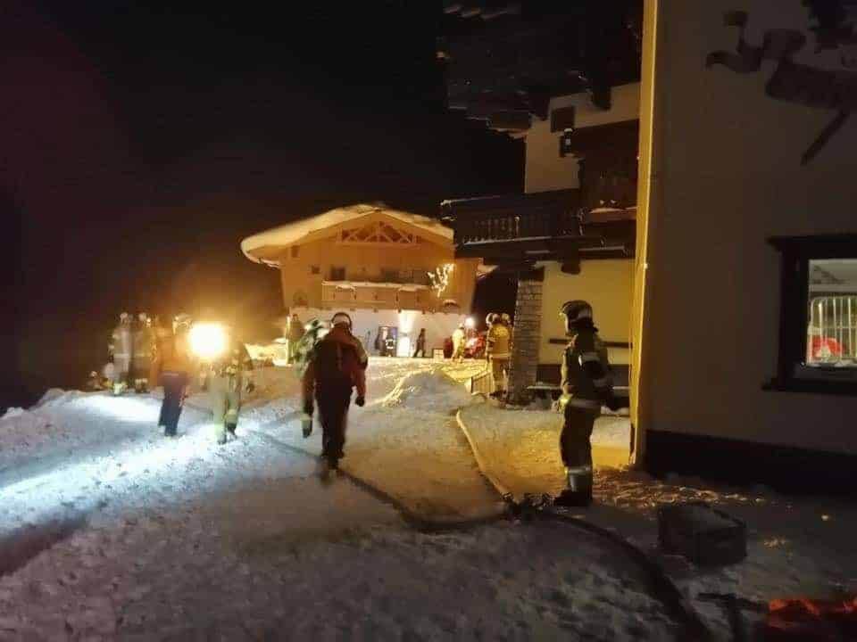 Alarmübung im Skigebiet Großarl