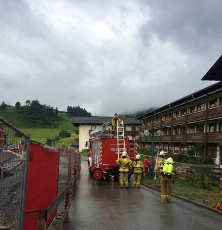 Brand in Schwarzach Provinzenz Schernberg