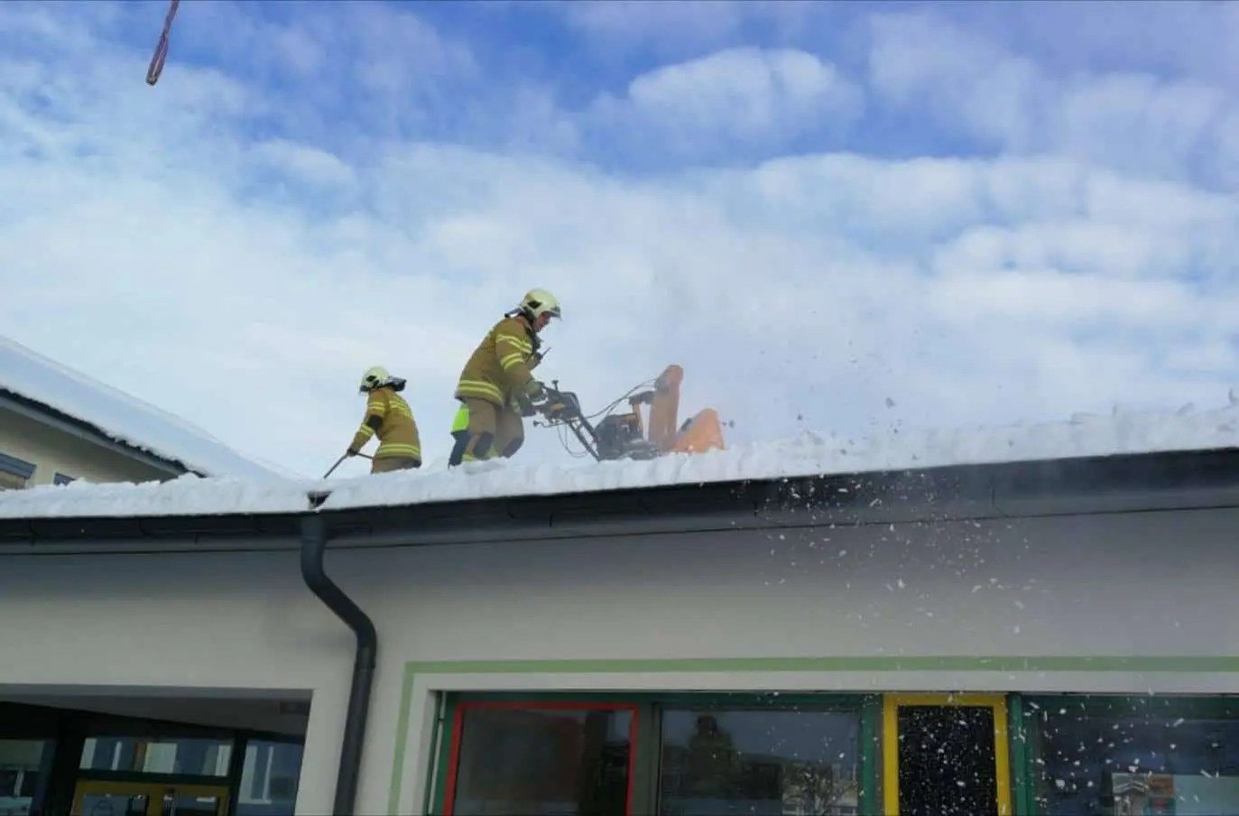 UNWETTER: SCHNEE-EREIGNISSE 12. JÄNNER