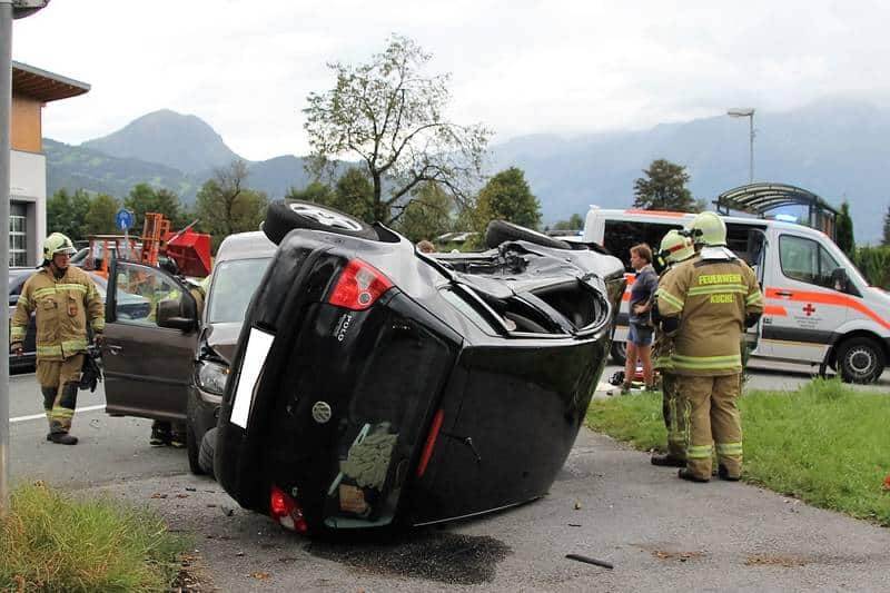 Verkehrsunfall in Kuchl