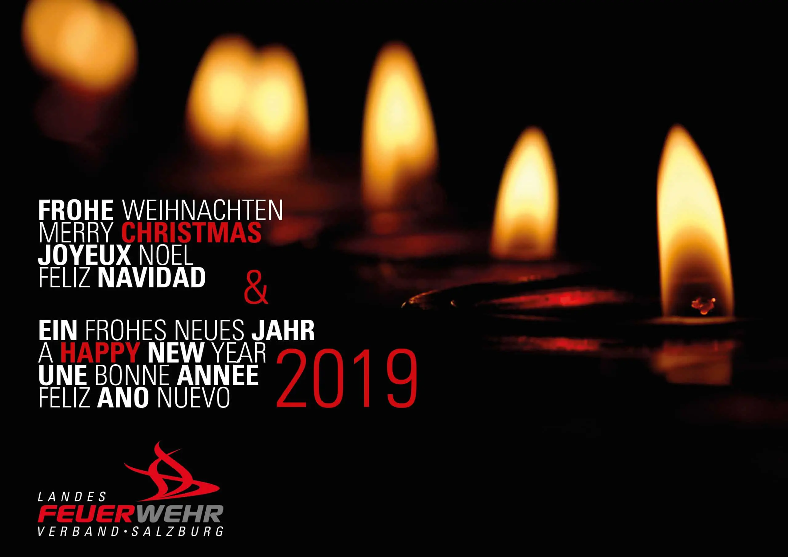 FROHE WEIHNACHTEN & HAPPY NEW YEAR 2019