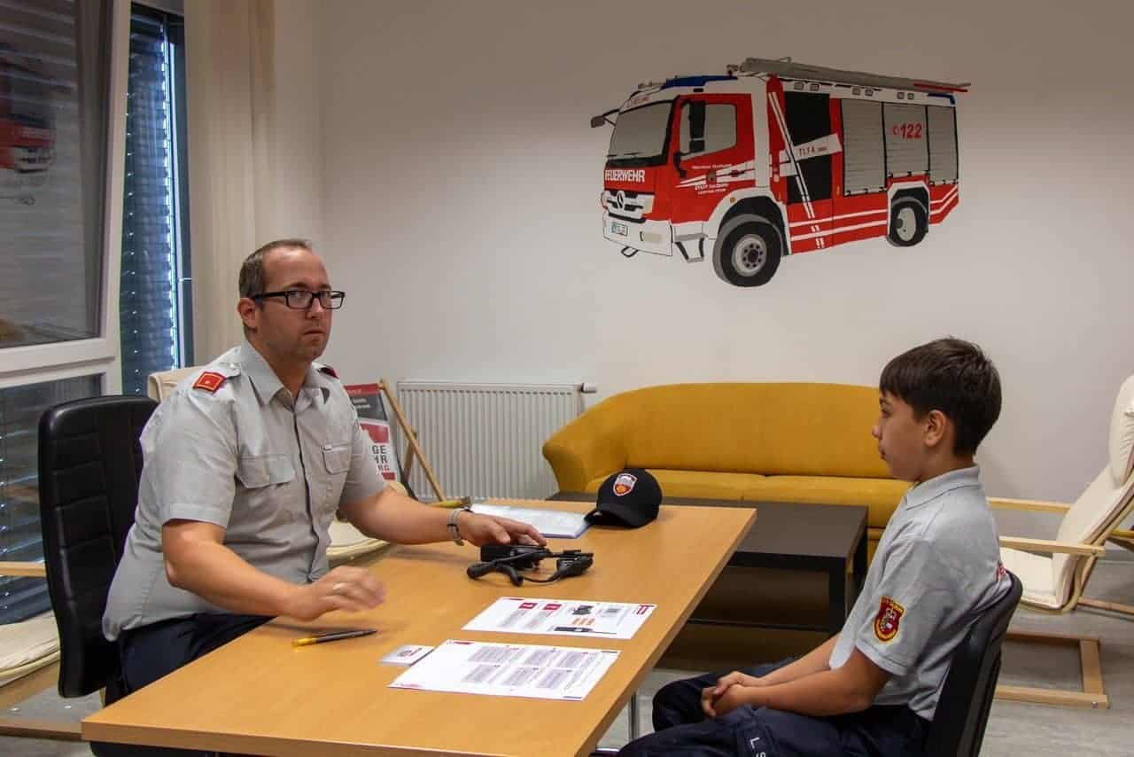 Wissenstest der Feuerwehrjugend der Stadt Salzburg