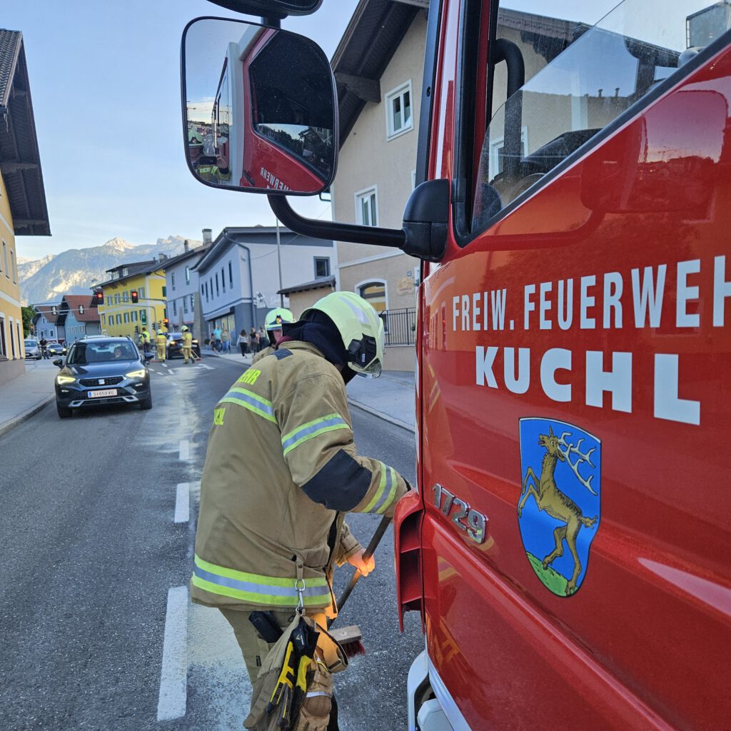Verkehrsunfall in Kuchl