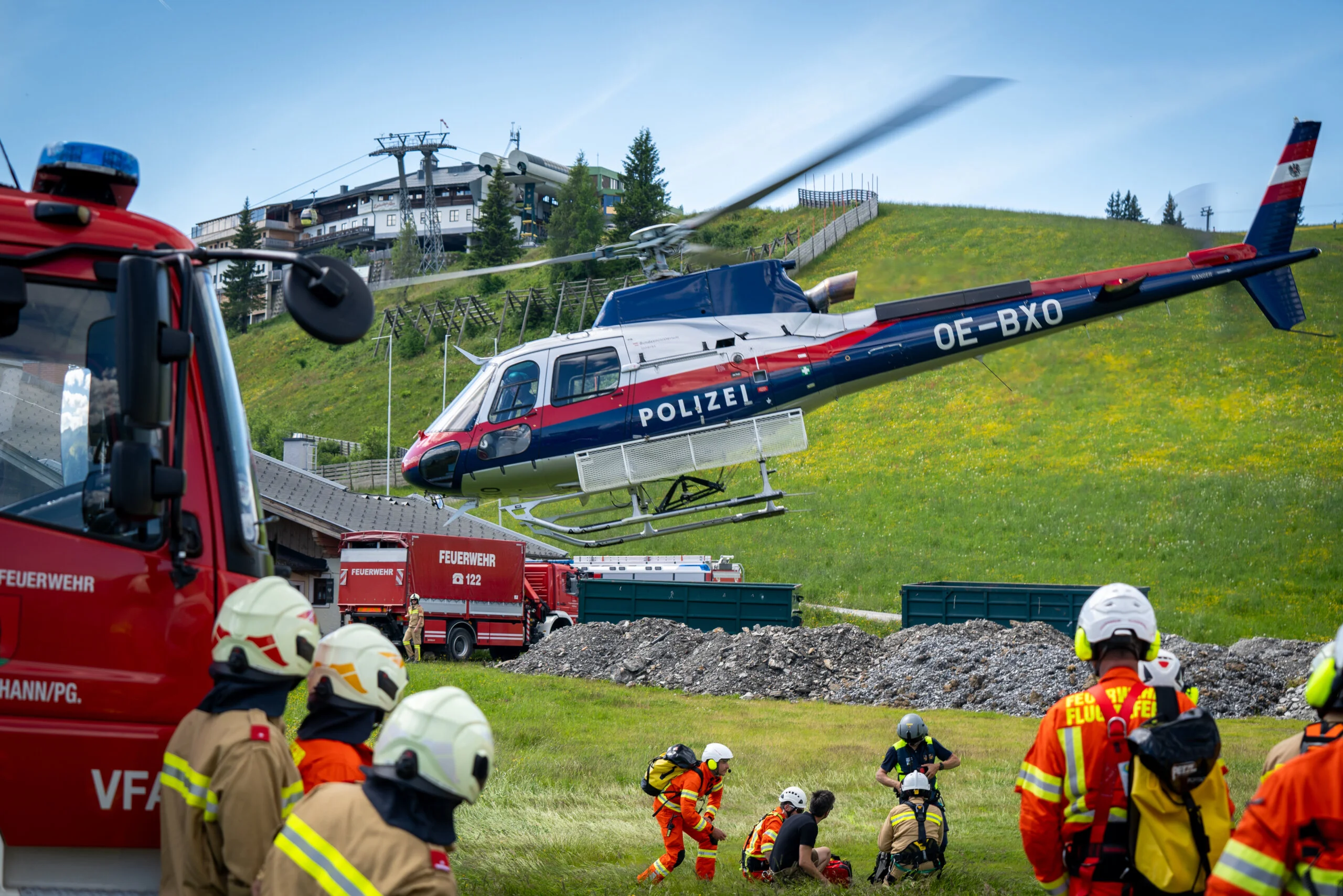 Landesweite Flughelferfortbildung im Großarltal