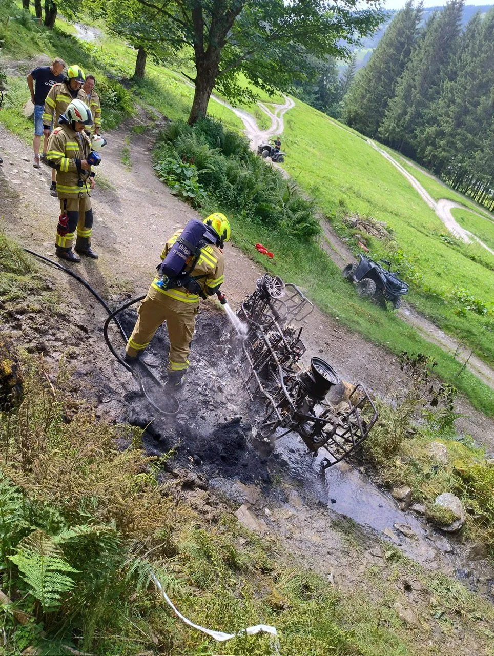 Brand Quad Viehhofen