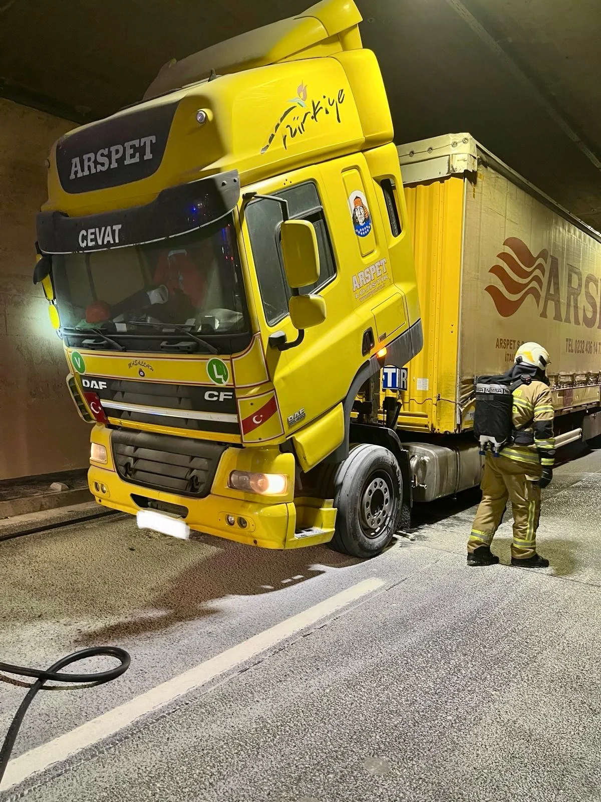 LKW Brand Katschbergtunnel (A10)