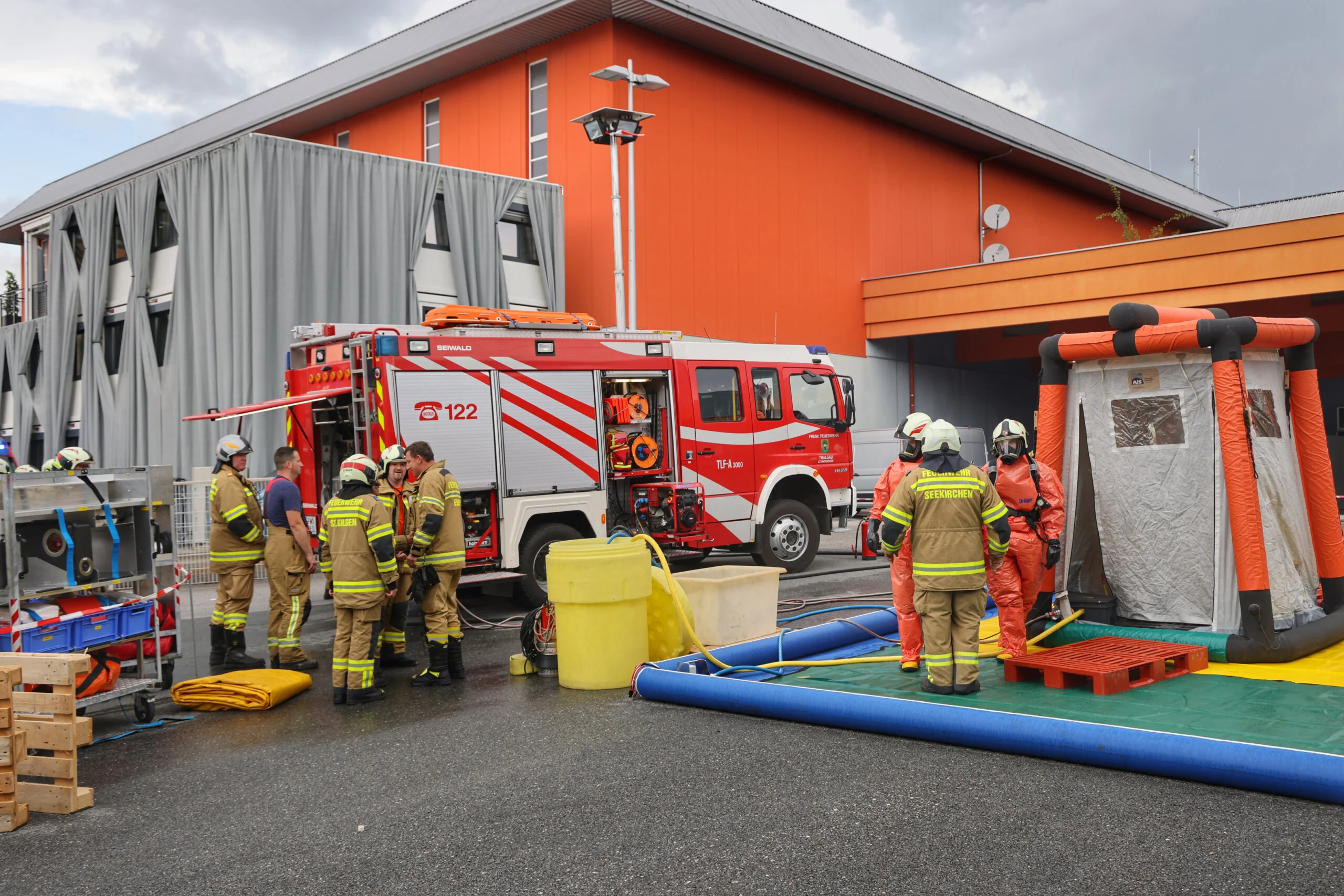 Gefahrguteinsatz in Thalgau