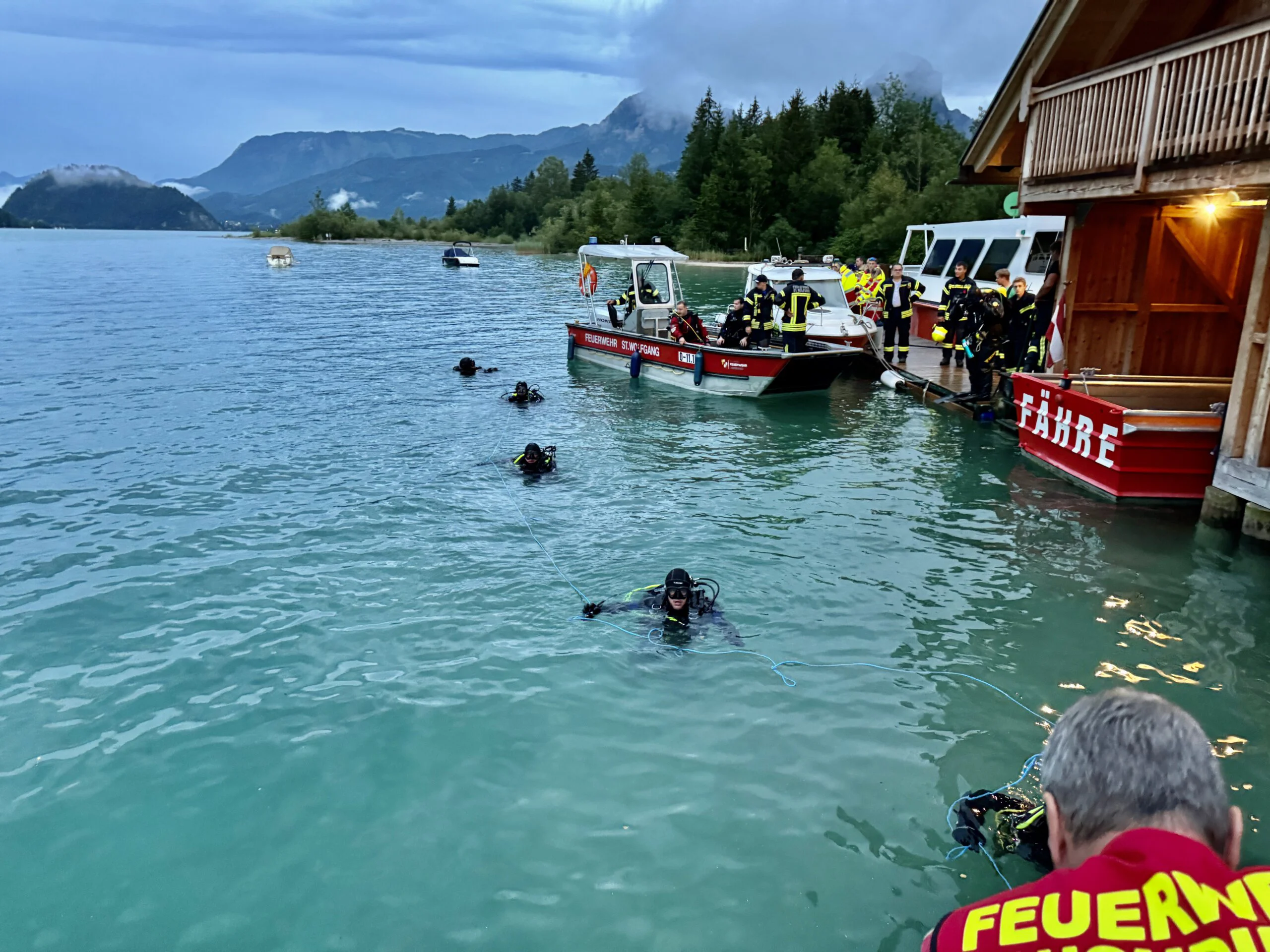 PERSONENSUCHE AM WOLFGANGSEE