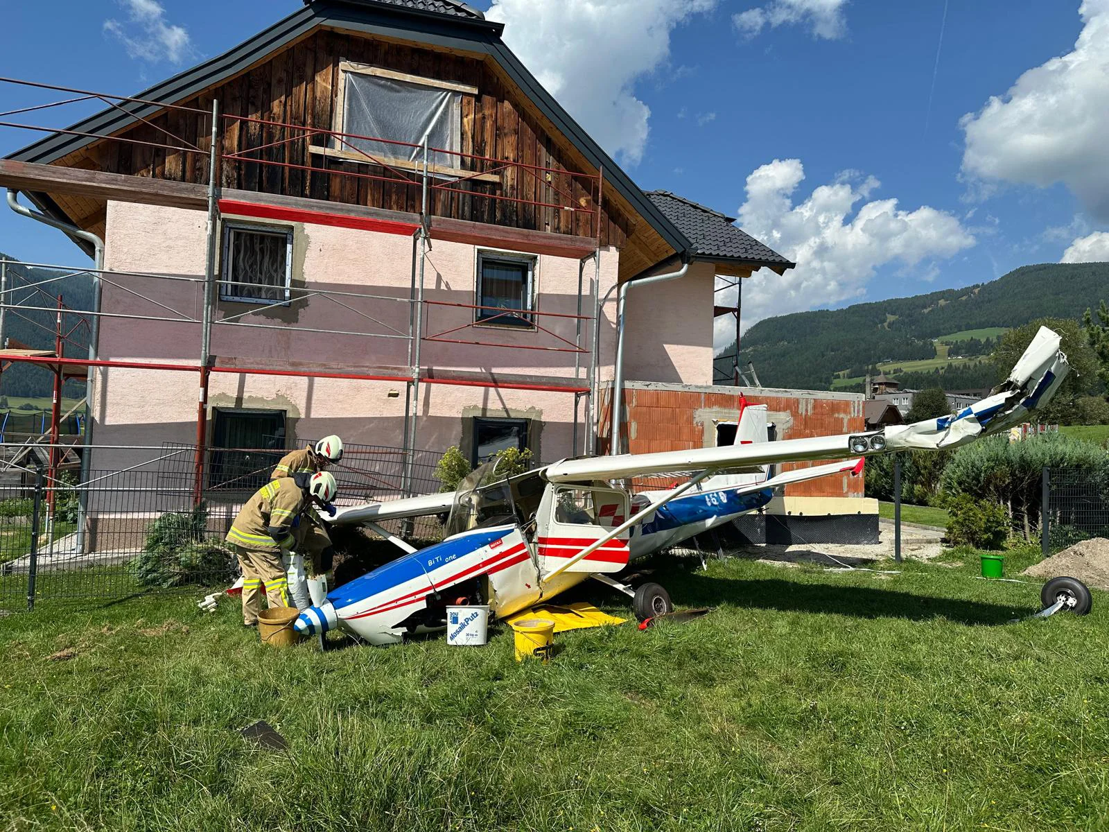 Flugzeugabsturz in Mauterndorf