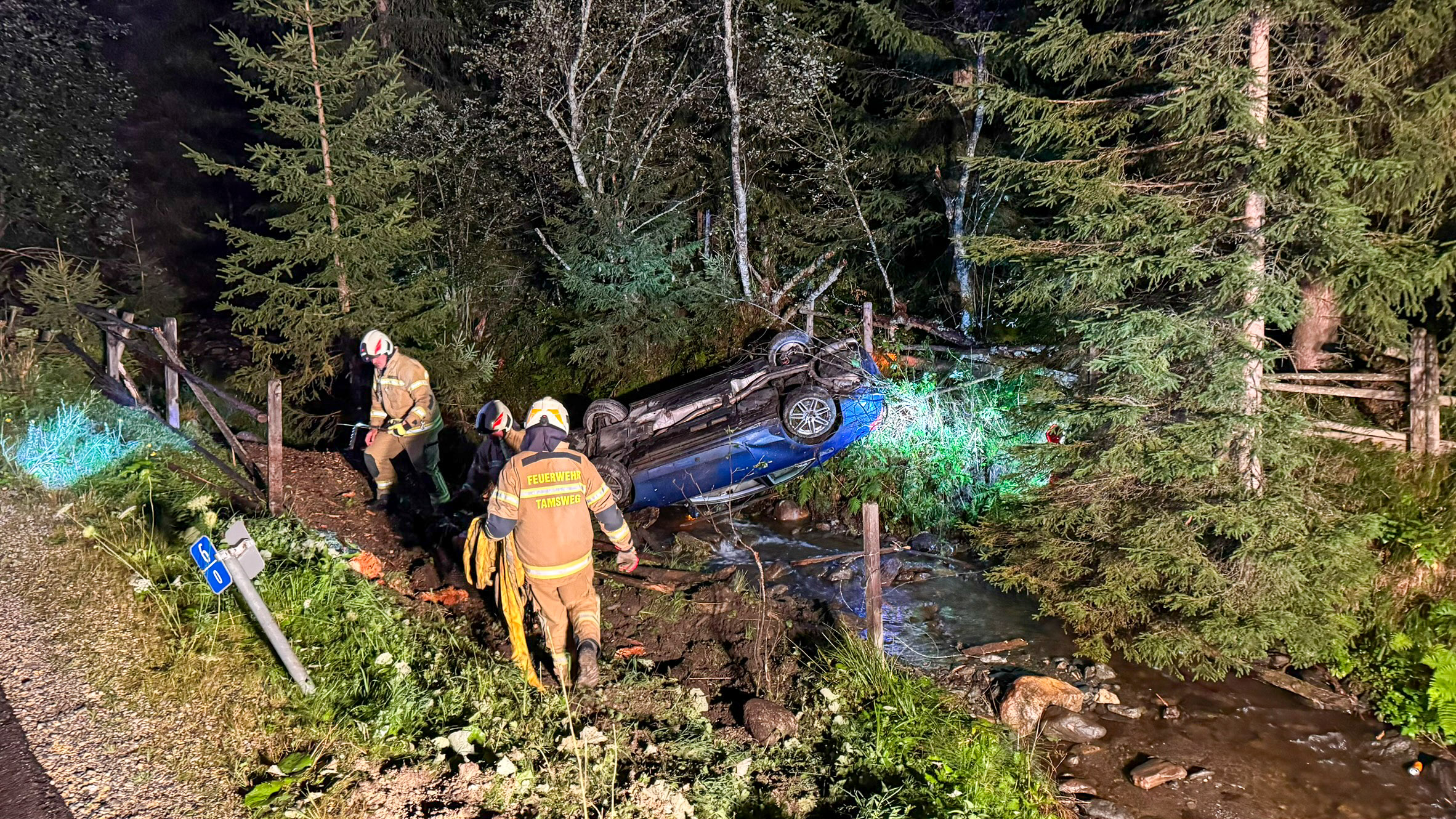 Verkehrsunfall in Tamsweg