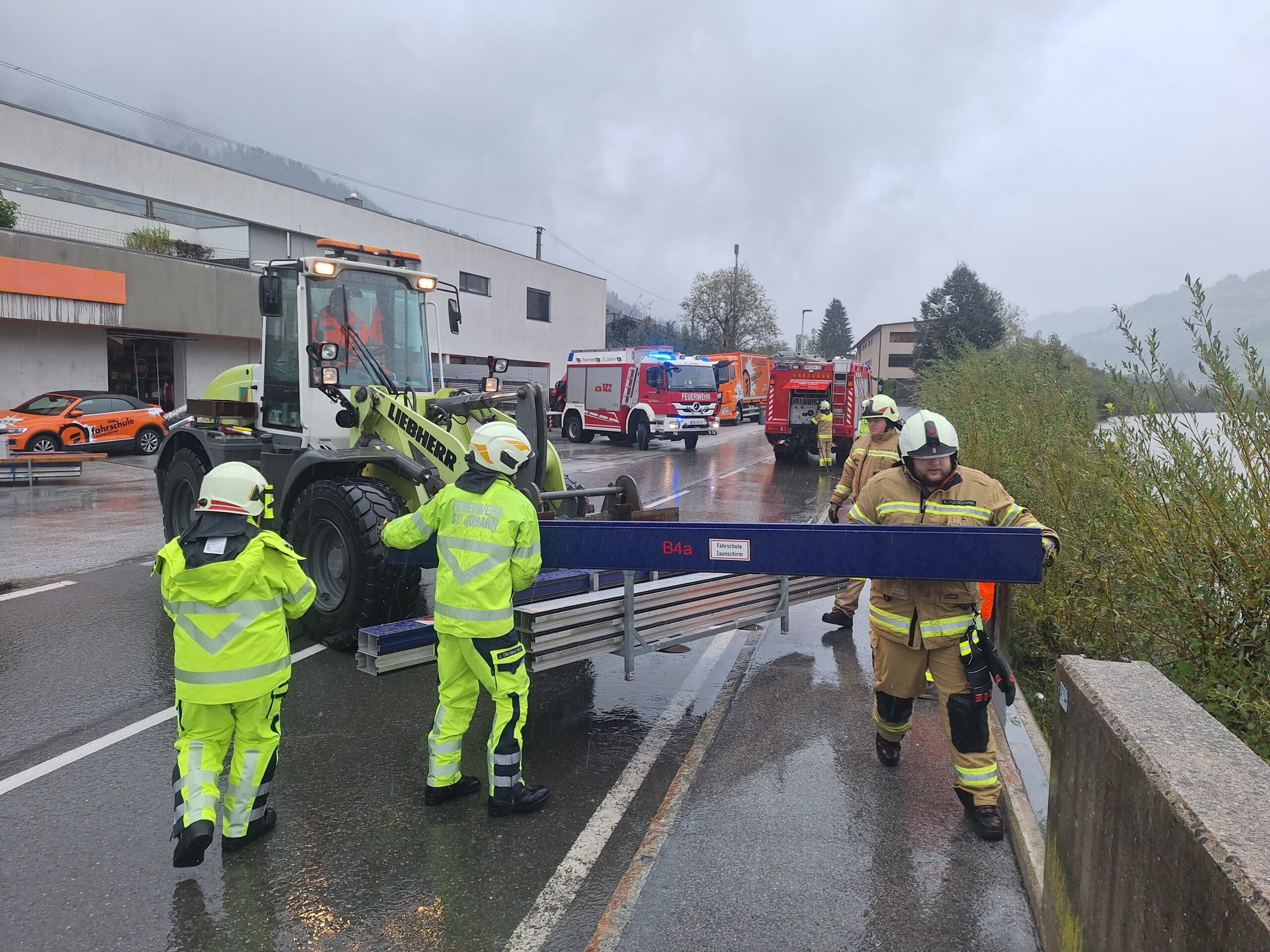 Unwettereinsätze im Bundesland Salzburg