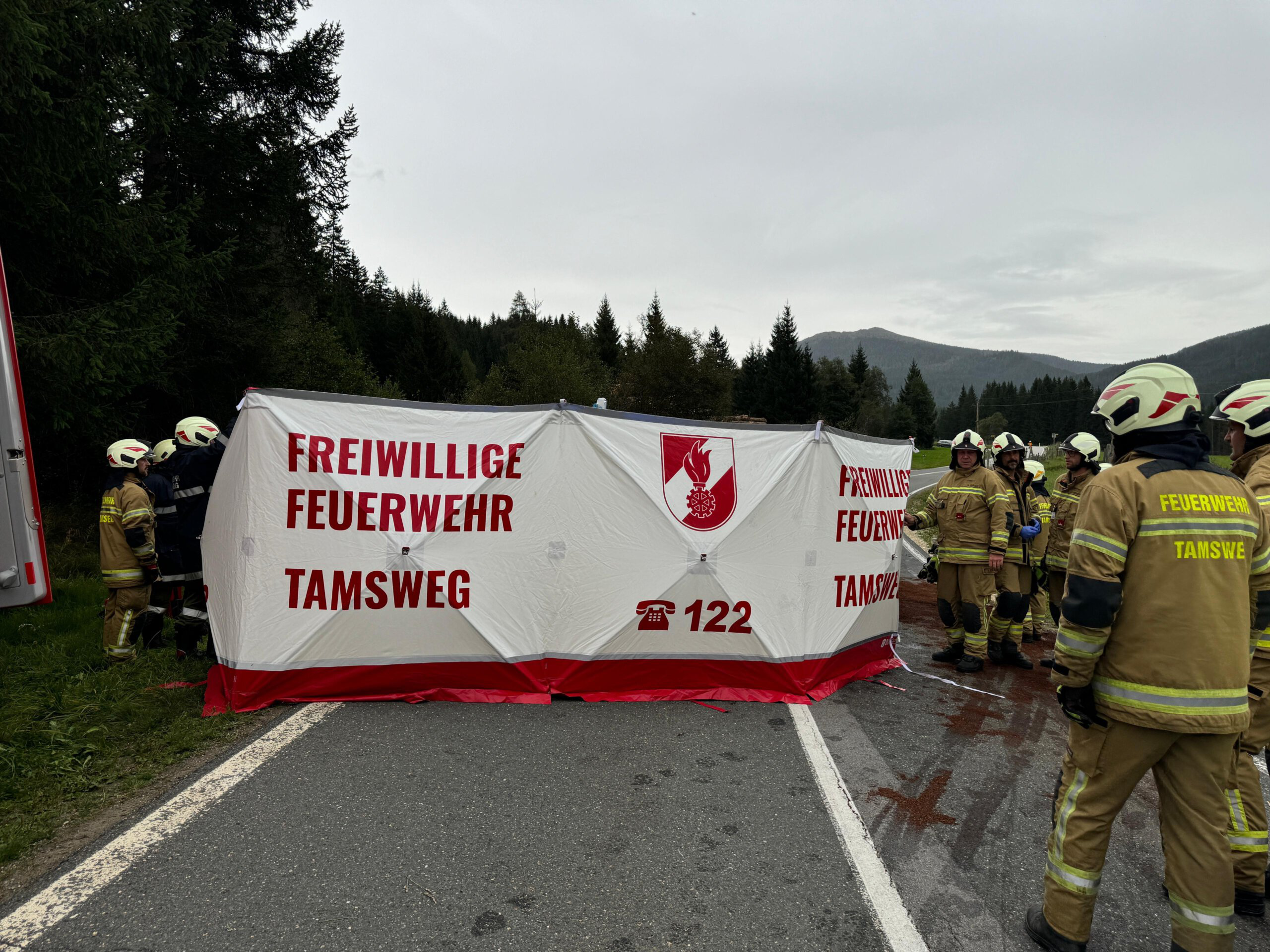 Schwerer Verkehrsunfall in Tamsweg