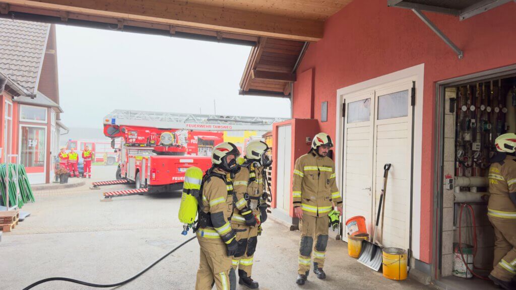 Brand einer Heizanlage im Gewerbegebiet von Tamsweg