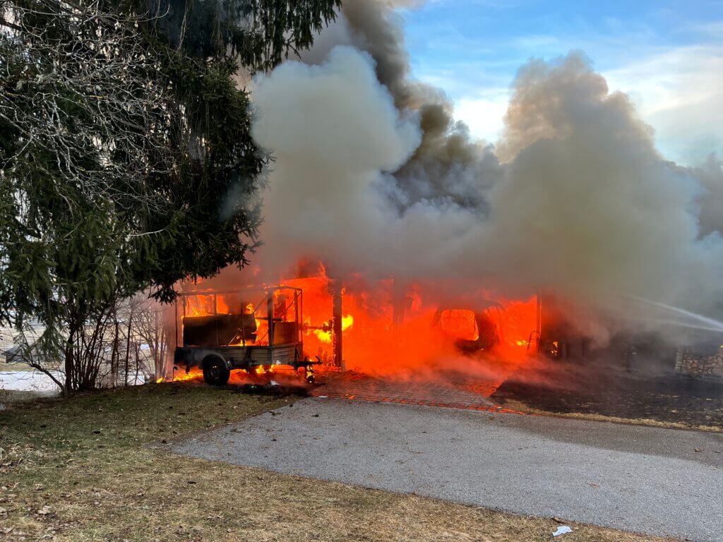 Brand eines Wohnhauses in Altenmarkt